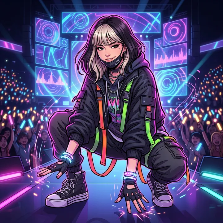 The still image behind this video: Akali